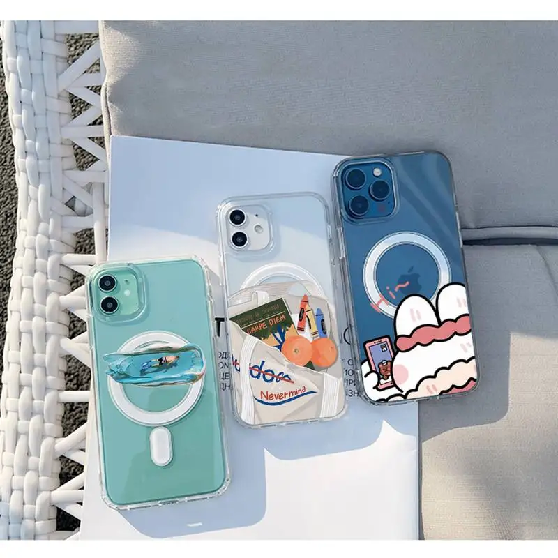 cartoon cute couple animation Phone Case For iPhone 13 12 11 Mini Pro Max transparent Super Magnetic MagSafe Cover
cartoon cute couple animation Phone Case For iPhone 13 12 11 Mini Pro Max transparent Super Magnetic MagSafe Cover