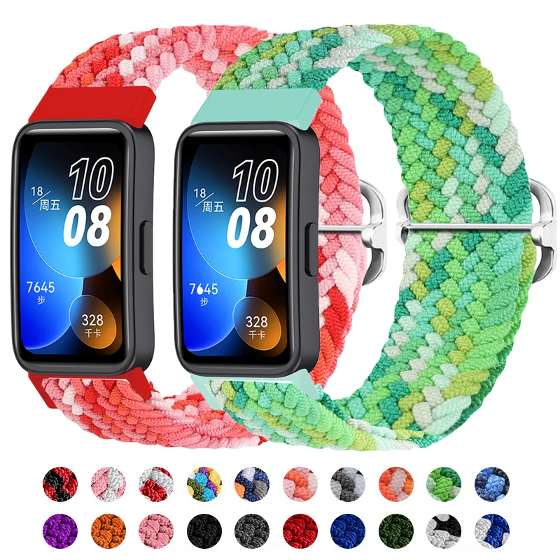 Nylon Loop Band for Huawei Band 8 Strap Accessories Smart watch Replacement Belt Wristband Bracelet Huawei band 8 correa
Nylon Loop Band for Huawei Band 8 Strap Accessories Smart watch Replacement Belt Wristband Bracelet Huawei band 8 correa