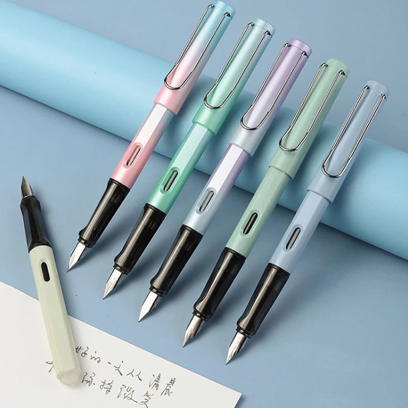 1pc Kawaii Erasable Fountain Pens Ink Sac EF Black Blue School Office Business Supplies Writing Kids Stationery Fountain Pen
1pc Kawaii Erasable Fountain Pens Ink Sac EF Black Blue School Office Business Supplies Writing Kids Stationery Fountain Pen