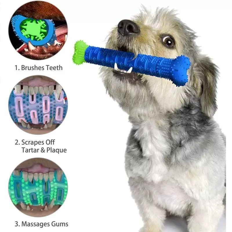 Puppy Brush Dog Toothbrush Chew Toy Stick Cleaning Massager Pet Teeth Cleaning Toys Multifunctional Silicone Doggy Dental Care
Puppy Brush Dog Toothbrush Chew Toy Stick Cleaning Massager Pet Teeth Cleaning Toys Multifunctional Silicone Doggy Dental Care