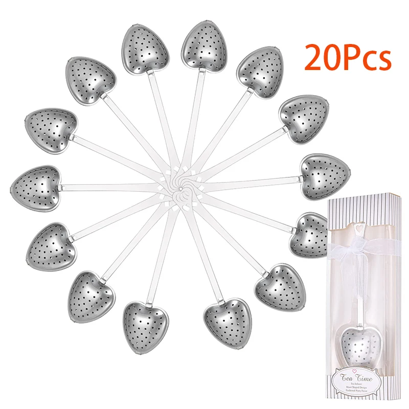 20Pcs Heart Shape Tea Infusers for Wedding Favors Bridal Shower Favors Bridal Shower Gifts Tea Party Souvenirs Decorations
20Pcs Heart Shape Tea Infusers for Wedding Favors Bridal Shower Favors Bridal Shower Gifts Tea Party Souvenirs Decorations