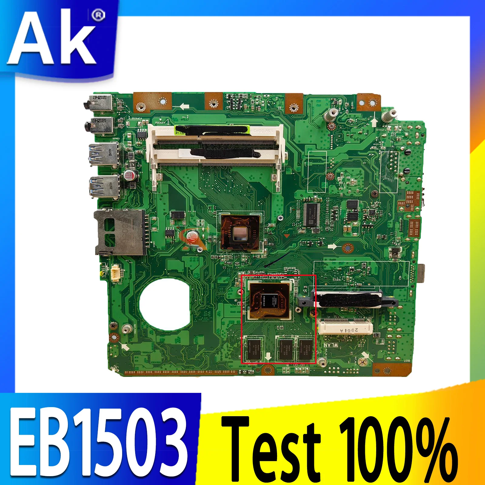 Материнская плата EB1503 REV 2,01G для Asus EB1503 материнская плата 100% хорошо работает Бесплатная доставка б/у
Материнская плата EB1503 REV 2,01G для Asus EB1503 материнская плата 100% хорошо работает Бесплатная доставка б/у