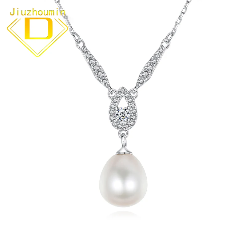 Luxury Soild 925 Sterling Silver Necklace Women Natural Freshwater Pearl Pendants Clavicle Chain Simple Fine Jewelry Wholesale
Luxury Soild 925 Sterling Silver Necklace Women Natural Freshwater Pearl Pendants Clavicle Chain Simple Fine Jewelry Wholesale