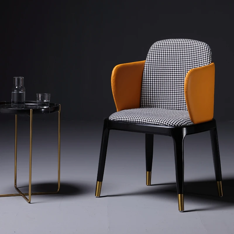 Bar Stools Nordic Lounge Dining Chairs Accent Leather Design Mobile Dining Chairs Office Silla Nordica Home Furniture LSL26XP 
Bar Stools Nordic Lounge Dining Chairs Accent Leather Design Mobile Dining Chairs Office Silla Nordica Home Furniture LSL26XP