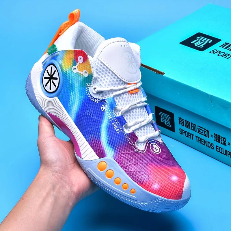 Super Cool Gym Basketball Boots Men Women Good Quality Sport Boy Shoe Anti-Slippery Couples Basketball Trainers Brand Sport Shoe
Super Cool Gym Basketball Boots Men Women Good Quality Sport Boy Shoe Anti-Slippery Couples Basketball Trainers Brand Sport Shoe