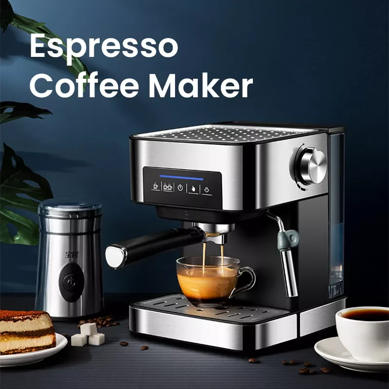 Automatic Coffee Maker Coffee Machine 1.6L with Milk Frother Wand for Latte Mocha Espresso Cappuccino Kitchen for Home Appliance
Automatic Coffee Maker Coffee Machine 1.6L with Milk Frother Wand for Latte Mocha Espresso Cappuccino Kitchen for Home Appliance
