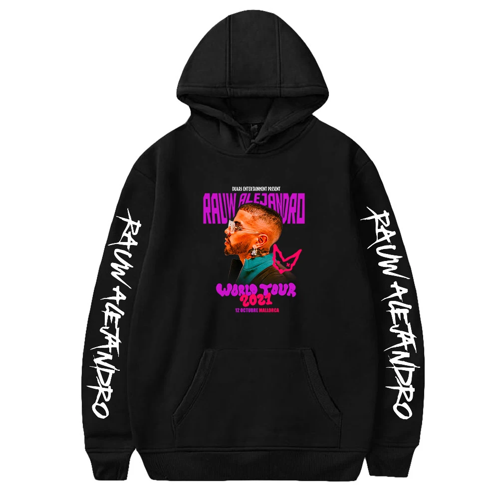 Свитшот Rauw Alejandro Merch World Tour унисекс, повседневная Стильная молодежная одежда в стиле хип-хоп, рэпер, для женщин и мужчин
Свитшот Rauw Alejandro Merch World Tour унисекс, повседневная Стильная молодежная одежда в стиле хип-хоп, рэпер, для женщин и мужчин