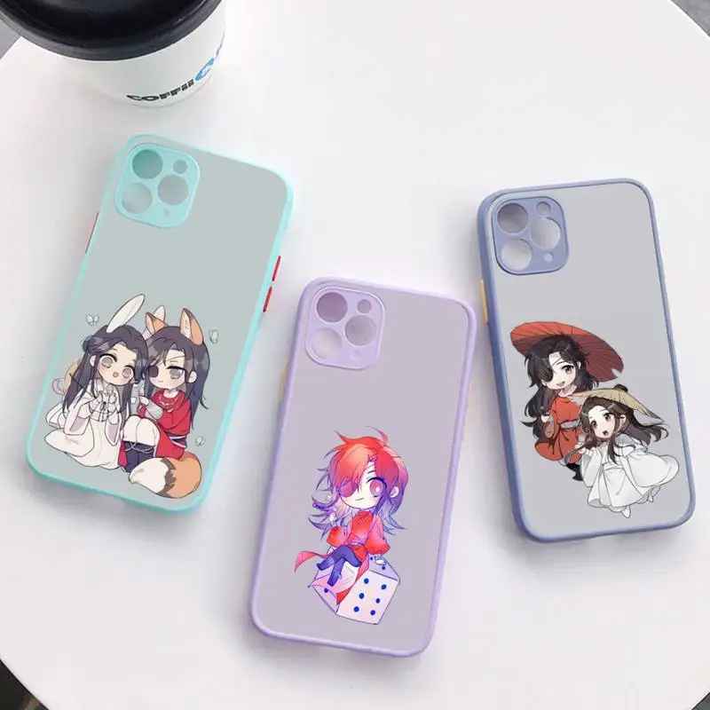 Tian Guan Ci Fu Phone Case for iPhone X XR XS 7 8 Plus 11 12 13 pro MAX 13mini Translucent Matte Case
Tian Guan Ci Fu Phone Case for iPhone X XR XS 7 8 Plus 11 12 13 pro MAX 13mini Translucent Matte Case