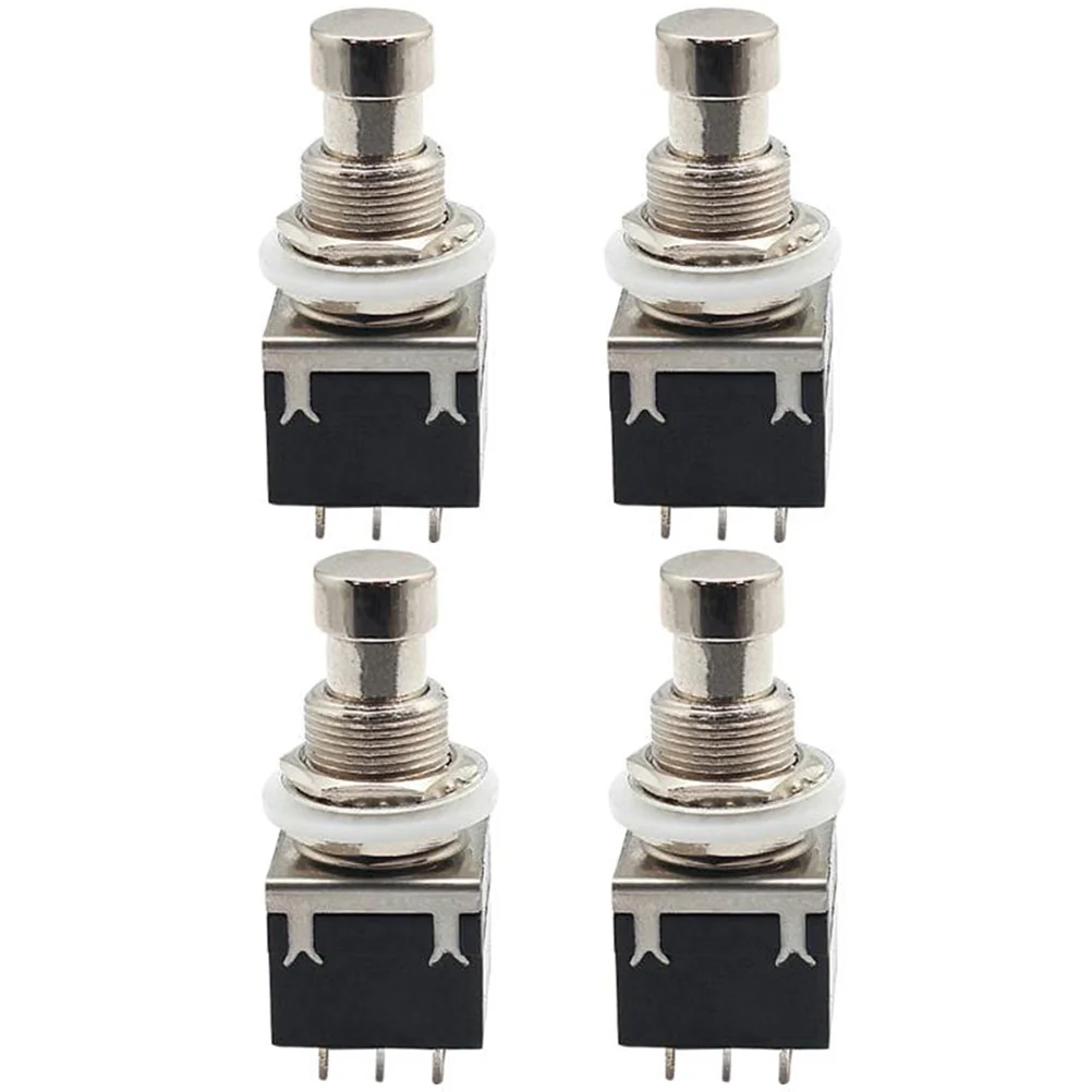 4pcs Replacement Small Electronic Latching Stomping Foot Switch Guitar Pedal Stomp Box Push Button Effect Pedal Footswitch
4pcs Replacement Small Electronic Latching Stomping Foot Switch Guitar Pedal Stomp Box Push Button Effect Pedal Footswitch