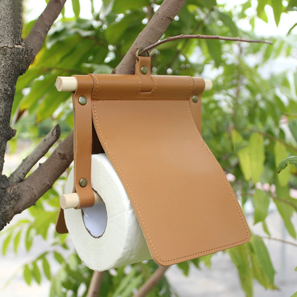 Portable PU Tissue Hanger Outdoor Camping Toilet Roll Cover Hanging Roll Tent Paper Holder Portable Picnic Tissue Paper Bat
Portable PU Tissue Hanger Outdoor Camping Toilet Roll Cover Hanging Roll Tent Paper Holder Portable Picnic Tissue Paper Bat