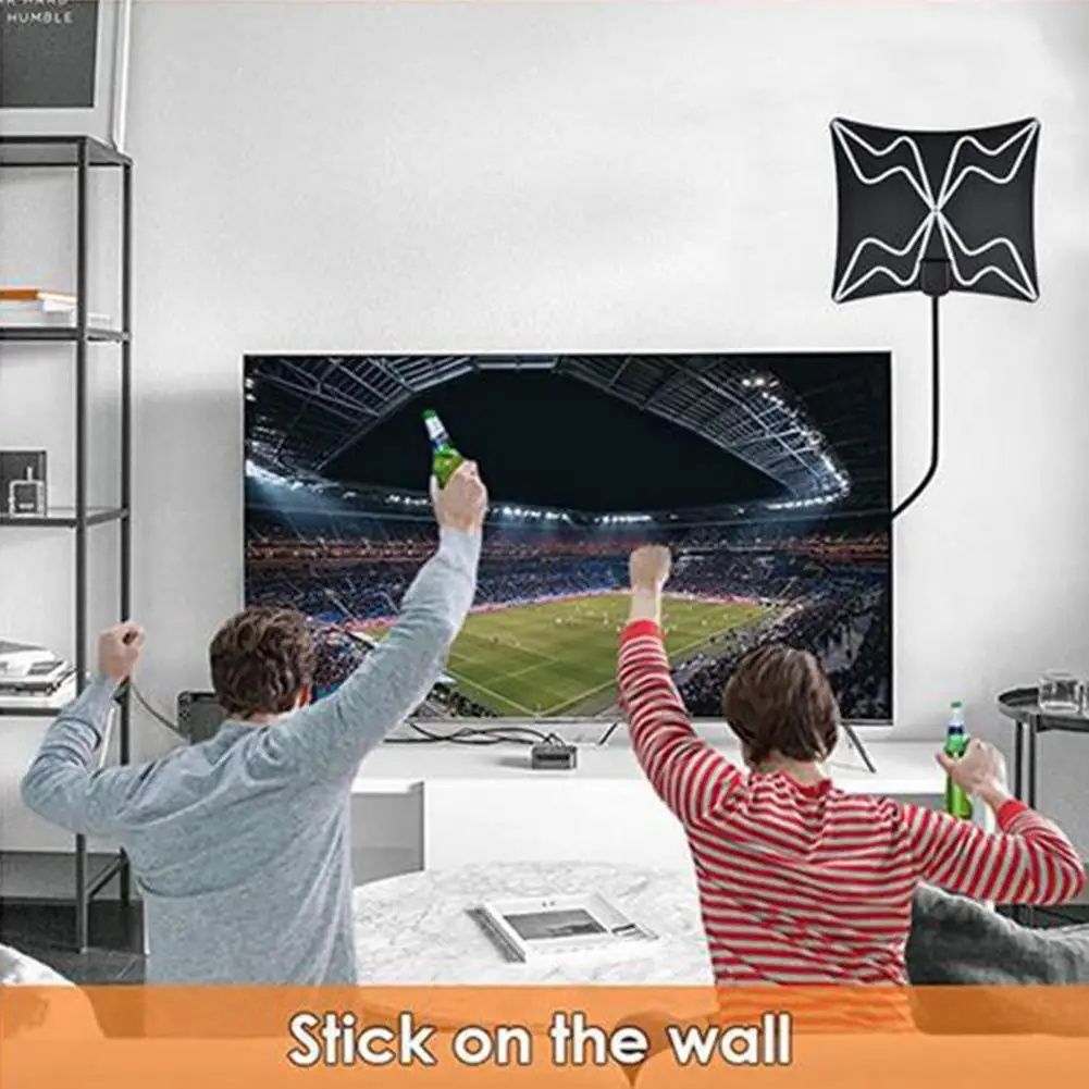 Digital TV Antenna Wide Compatibility 2000 Miles 4K High Clarity Amplified Antenna Signal Booster for Home Audio Video TV
Digital TV Antenna Wide Compatibility 2000 Miles 4K High Clarity Amplified Antenna Signal Booster for Home Audio Video TV