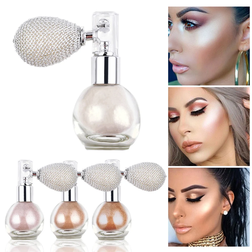 2022 New Highlighter Powder Spray High Gloss Glitter Powder Spray Shimmer Sparkle Powder Makeup for Face Body
2022 New Highlighter Powder Spray High Gloss Glitter Powder Spray Shimmer Sparkle Powder Makeup for Face Body