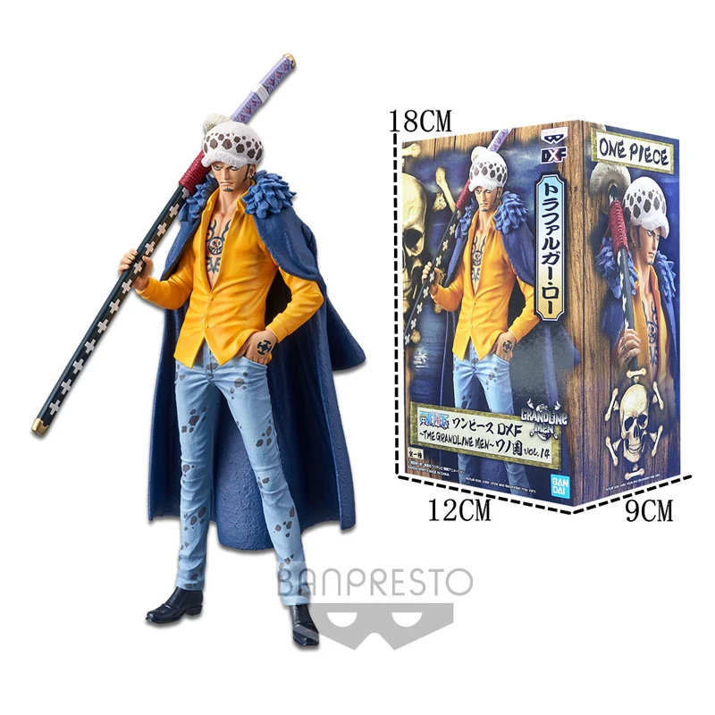 Bandai One Piece Action Figure Anime Character Dxf Trafalgar D. Water Law Wano Country Kimono Toy Doll Children Toy
Bandai One Piece Action Figure Anime Character Dxf Trafalgar D. Water Law Wano Country Kimono Toy Doll Children Toy