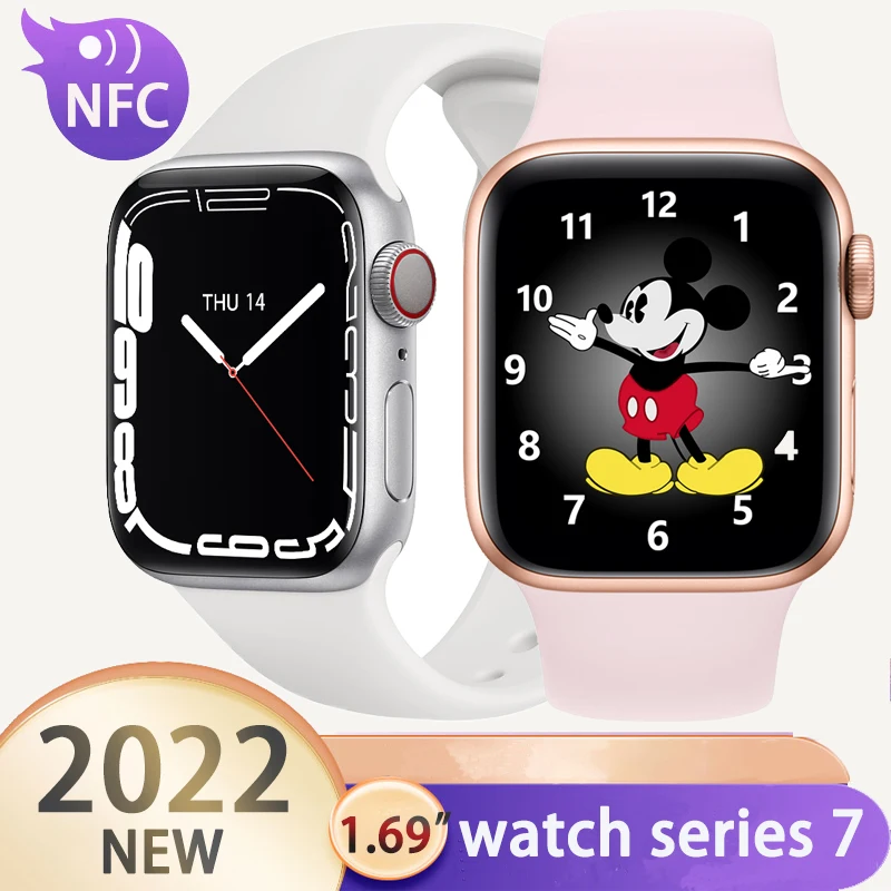 Original Watch 7 Smart Watch Series 7 Men Women Bluetooth Call Wireless Charge Custom Dial Smartwatch Full Touch Screen NFC
Original Watch 7 Smart Watch Series 7 Men Women Bluetooth Call Wireless Charge Custom Dial Smartwatch Full Touch Screen NFC