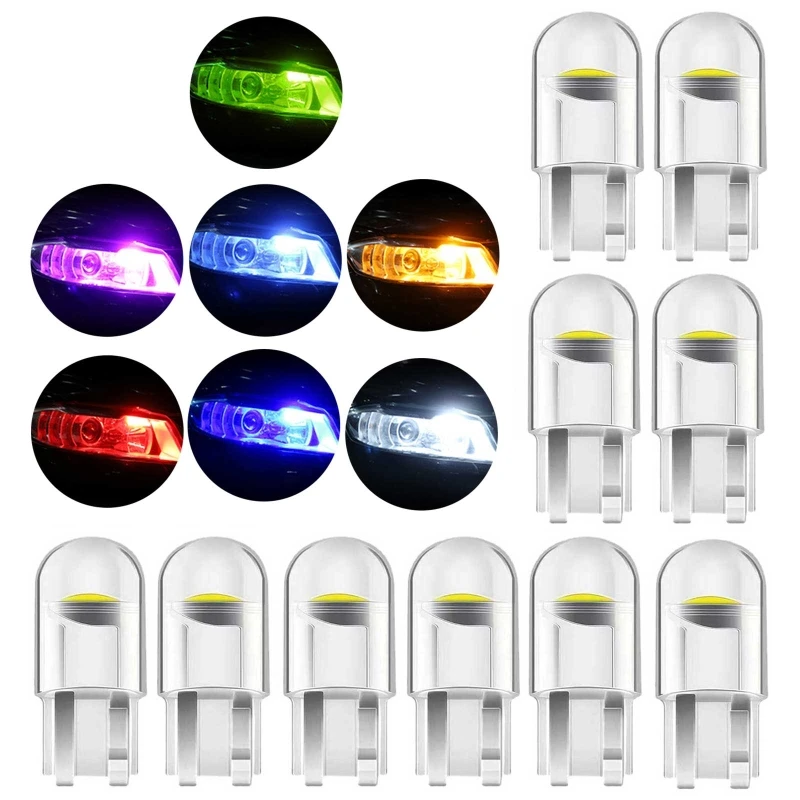 10Pcs Super Bright LED Signal Bulbs Car Interior Reading Lights T10 Dome Auto Interior Wedge Side License Plate Lamp Car Styling
10Pcs Super Bright LED Signal Bulbs Car Interior Reading Lights T10 Dome Auto Interior Wedge Side License Plate Lamp Car Styling