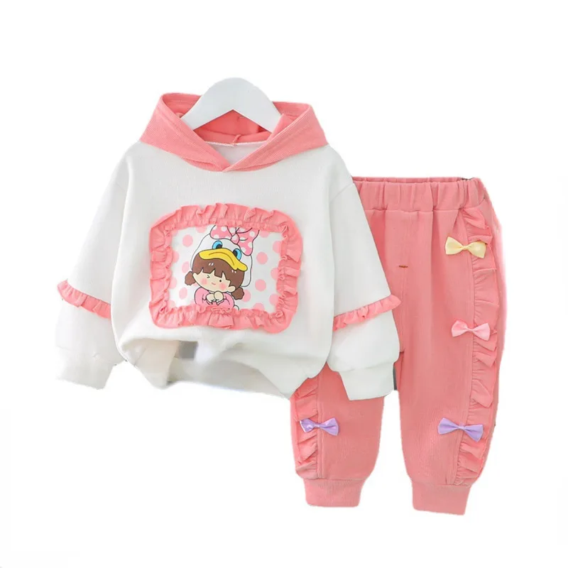 New Spring Autumn Baby Clothes Suit Children Girls Cute Fashion Hoodies Pants 2Pcs/Sets Toddler Casual Costume Kids Sportswear
New Spring Autumn Baby Clothes Suit Children Girls Cute Fashion Hoodies Pants 2Pcs/Sets Toddler Casual Costume Kids Sportswear