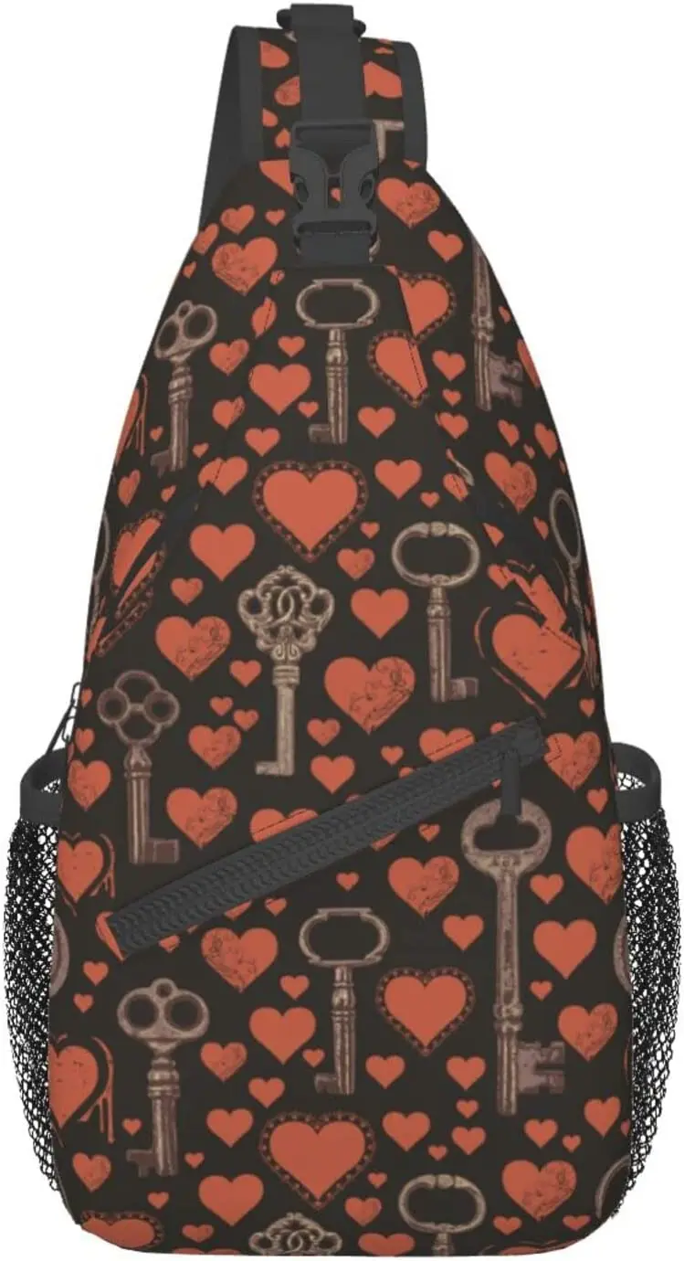 Valentine'S Day Hearts Chest Bags Valentine Crossbody Sling Bag Travel Hiking Backpack Casual Shoulder Daypack Romantic Gifts
Valentine'S Day Hearts Chest Bags Valentine Crossbody Sling Bag Travel Hiking Backpack Casual Shoulder Daypack Romantic Gifts