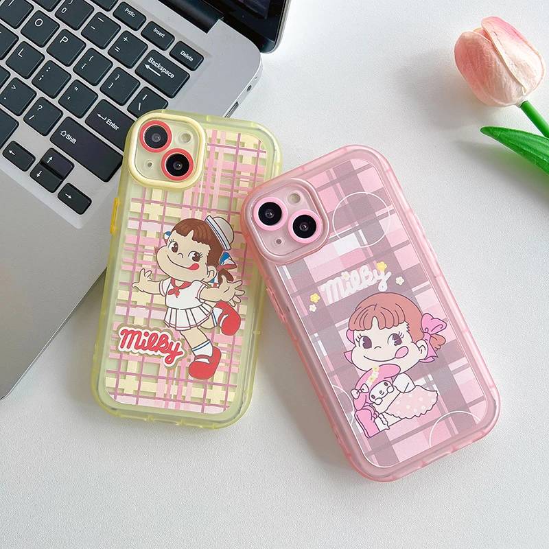 Sweet Peko Milk Milky Candy Phone Case for iPhone 11 12 13 mini pro XS MAX 8 7 Plus X XR Cover
Sweet Peko Milk Milky Candy Phone Case for iPhone 11 12 13 mini pro XS MAX 8 7 Plus X XR Cover