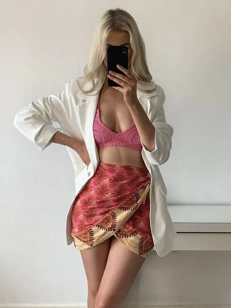 Fashion Women Printed Sarong Mini Skirts 2022 Summer Casual Girls High Waist Straight Skirts Sweet Girls Holiday Streetwear
Fashion Women Printed Sarong Mini Skirts 2022 Summer Casual Girls High Waist Straight Skirts Sweet Girls Holiday Streetwear