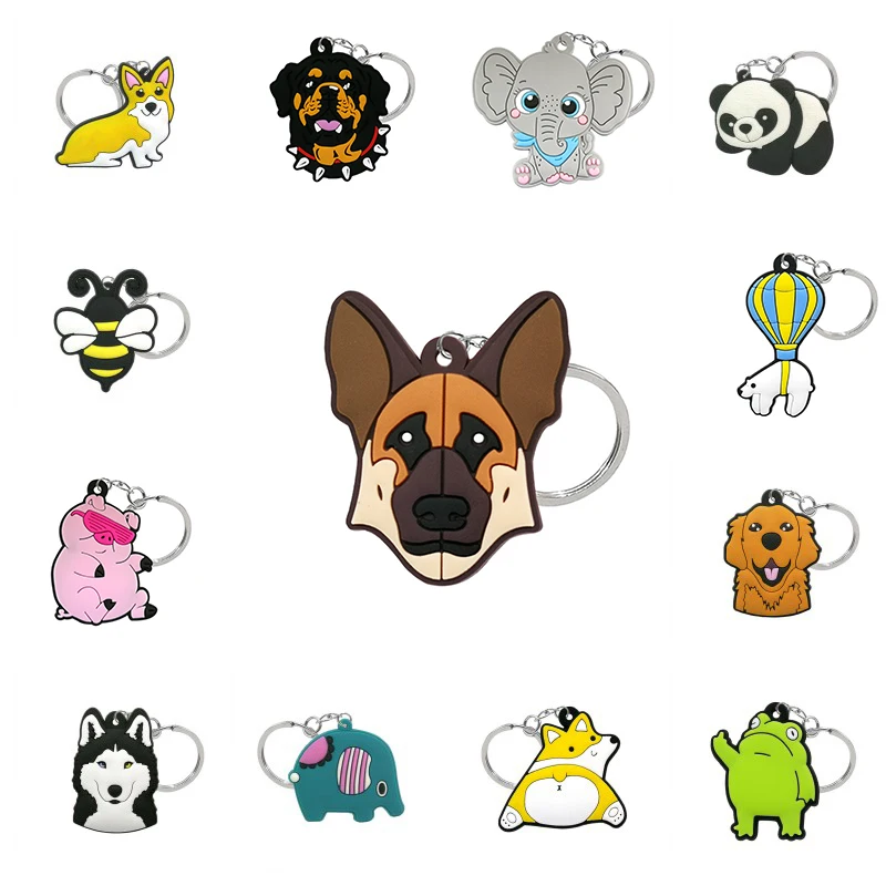 Key Ring Cute Dog Frog Cat Duck Cartoon Keychains Accessories Animal Pattern Keyholder for Men Women Bag Car Keys Pendant 2022
Key Ring Cute Dog Frog Cat Duck Cartoon Keychains Accessories Animal Pattern Keyholder for Men Women Bag Car Keys Pendant 2022