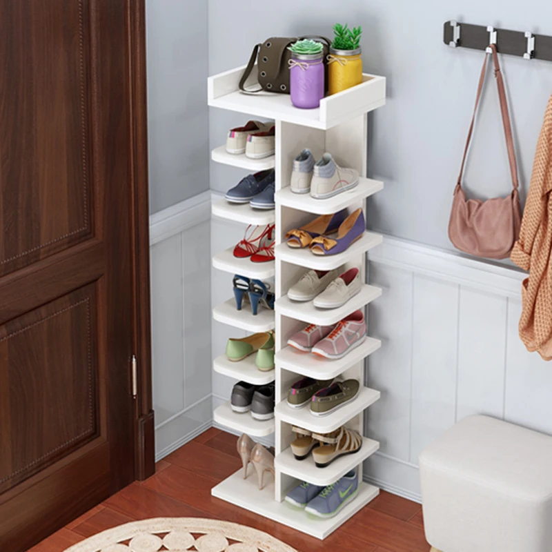 White Narrow Save Space Shoe Cabinets Entryway Wood Storage Portable Shoes Shelf Multilayer Modern Design Zapatero Furniture
White Narrow Save Space Shoe Cabinets Entryway Wood Storage Portable Shoes Shelf Multilayer Modern Design Zapatero Furniture