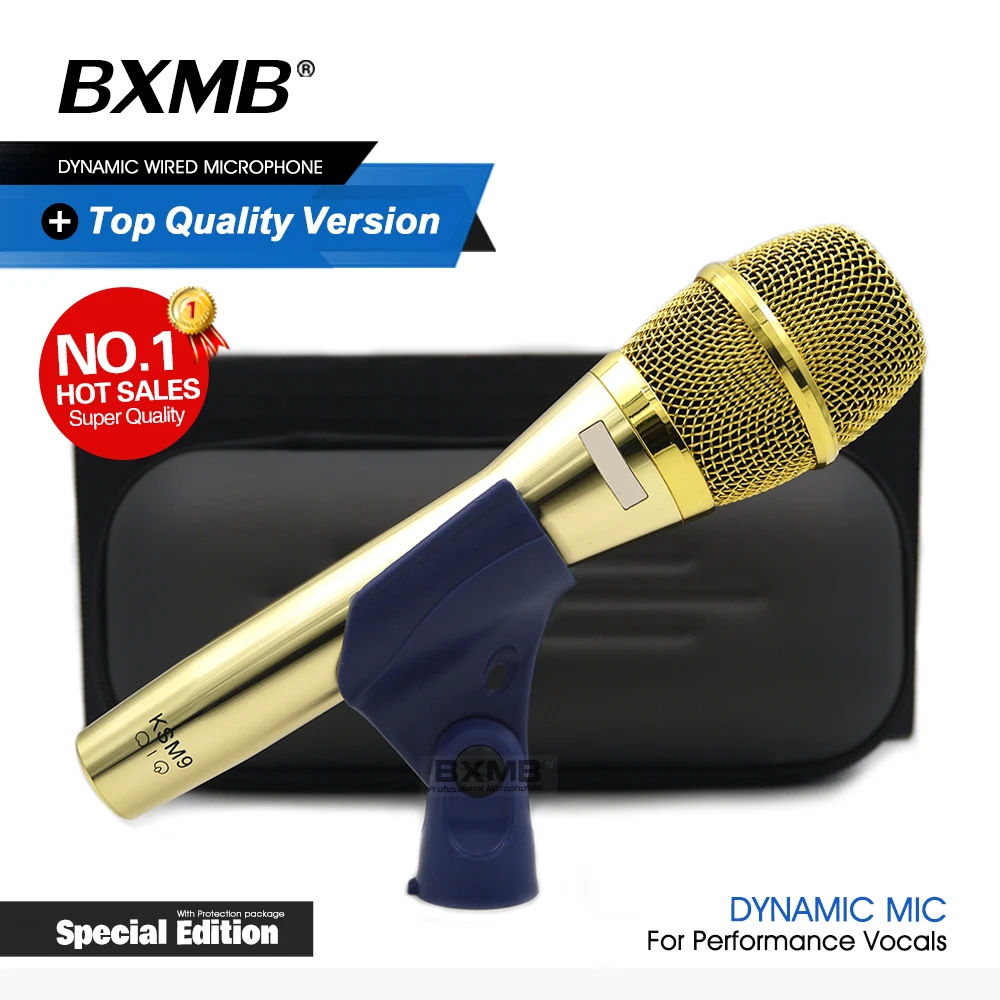 

Профессиональный динамический проводной микрофон KSM9, 10 шт., микрофон KSM9G, суперкардиоидный микрофон для выступлений, вокала, караоке, сцены