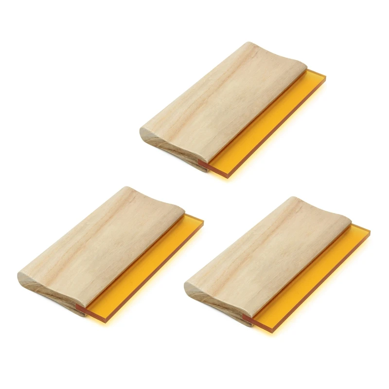 3X Silk Screen Printing Press Squeegee Single 70 Durometer Ink Scraper Tools 8 Inch
3X Silk Screen Printing Press Squeegee Single 70 Durometer Ink Scraper Tools 8 Inch