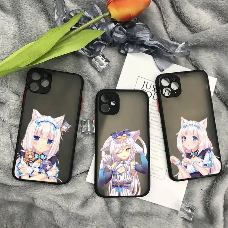 Chocola Nekopara anime Phone Case matte transparent For iphone 11 12 13 7 8 plus mini x xs xr pro max cover
Chocola Nekopara anime Phone Case matte transparent For iphone 11 12 13 7 8 plus mini x xs xr pro max cover