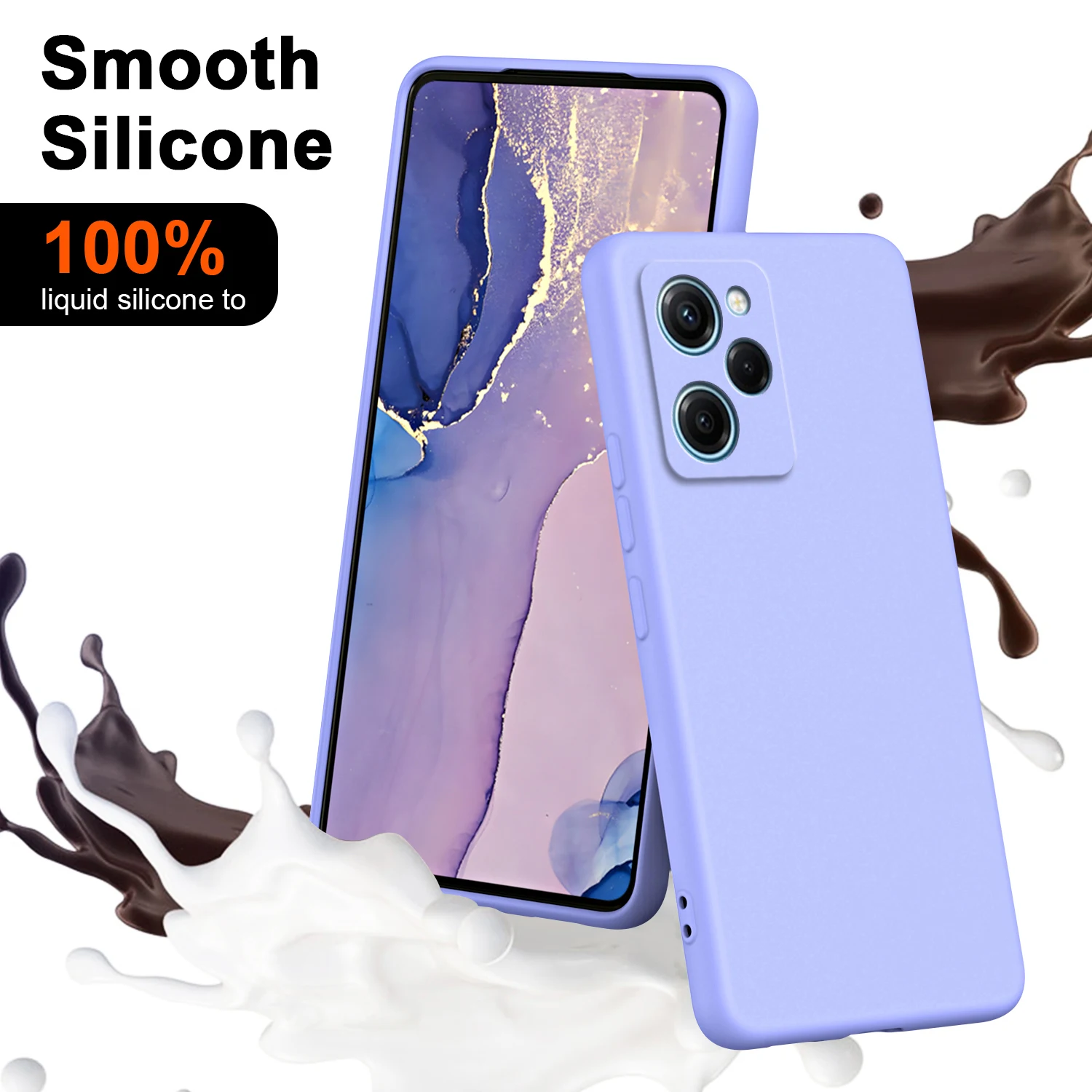 Luxury Liquid Silicone Case For Xiaomi Poco X5 Pro PocoX5Pro Built in Flannel Armor Shockproof Soft Phone Cover XiaomiPocoX5Pro
Luxury Liquid Silicone Case For Xiaomi Poco X5 Pro PocoX5Pro Built in Flannel Armor Shockproof Soft Phone Cover XiaomiPocoX5Pro