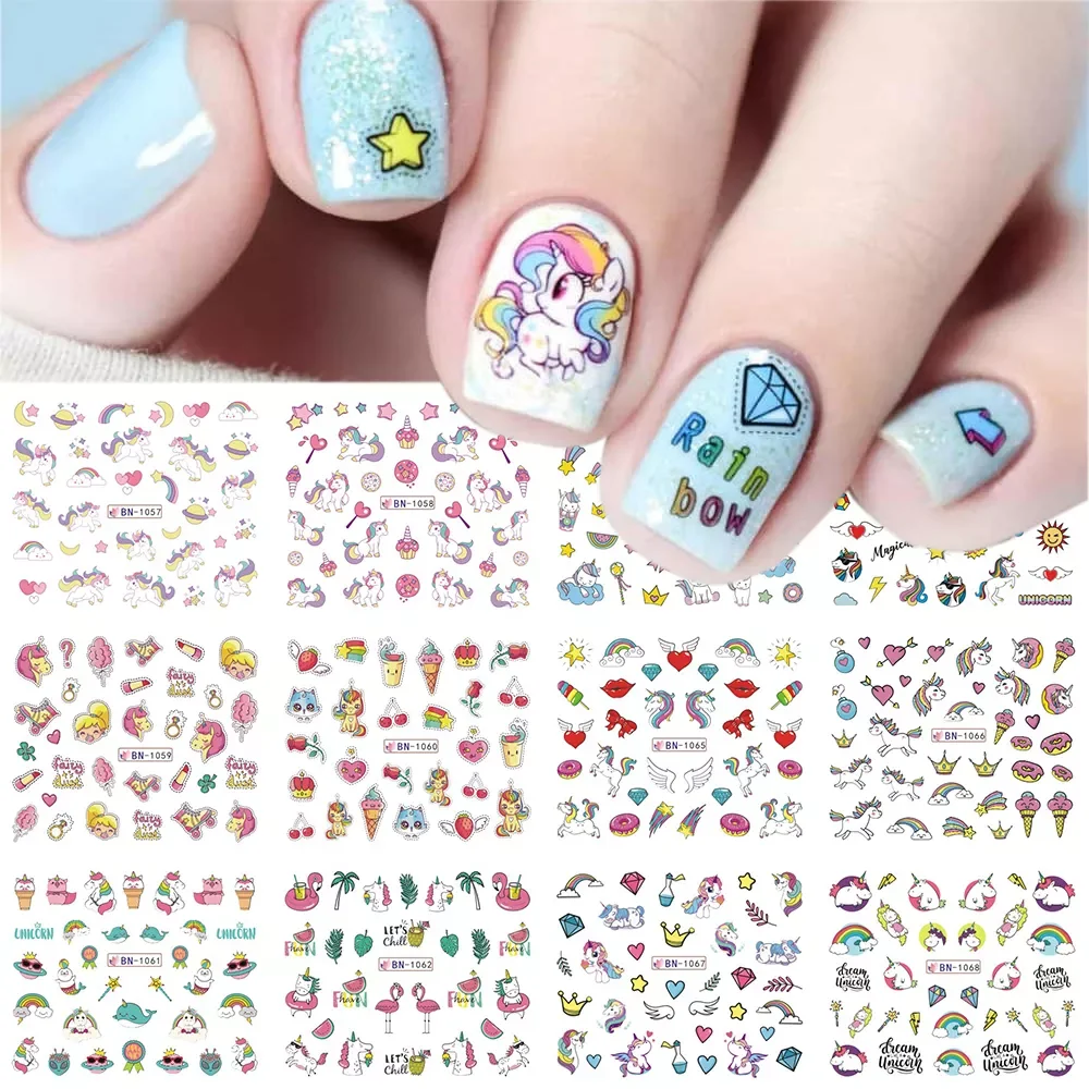 12pcs Nail Stickers Pink Horse Transfer Sliders For Nails Cute Cartoon Flamingo Water Decals For Manicure Designs GLBN1057-1068
12pcs Nail Stickers Pink Horse Transfer Sliders For Nails Cute Cartoon Flamingo Water Decals For Manicure Designs GLBN1057-1068