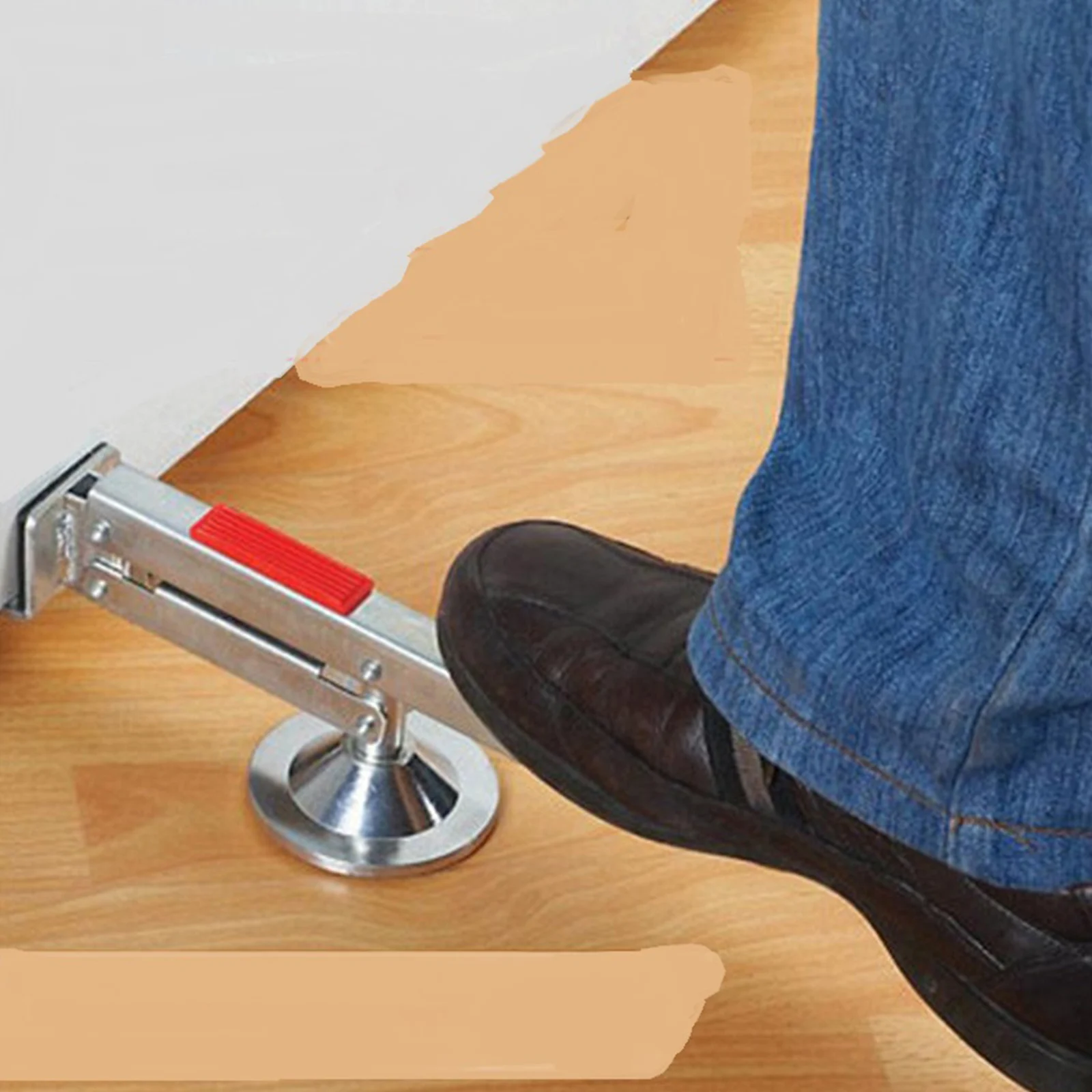 Wooden Door Door Lifter Foot Pedal Door Installation Tool Replacement Spare Parts 33cm*7. 8cm 360° Rotation Accessories
Wooden Door Door Lifter Foot Pedal Door Installation Tool Replacement Spare Parts 33cm*7. 8cm 360° Rotation Accessories