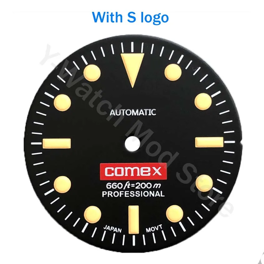 Watch accessories are suitable for nh35 mechanical movement and retro style fit SKX007/SKX009/4r36/4r35
Watch accessories are suitable for nh35 mechanical movement and retro style fit SKX007/SKX009/4r36/4r35