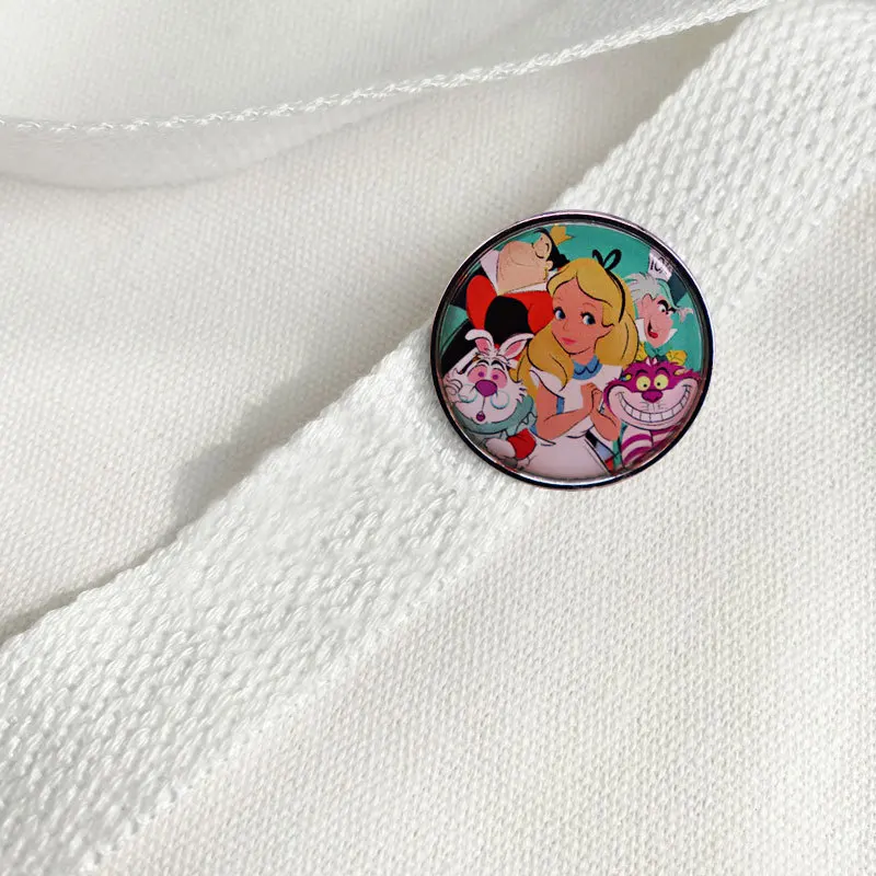 Alice Story Enamel Pin Wrap Clothes Lapel Brooch Fine Badge Fashion Jewelry Friend Gift
Alice Story Enamel Pin Wrap Clothes Lapel Brooch Fine Badge Fashion Jewelry Friend Gift