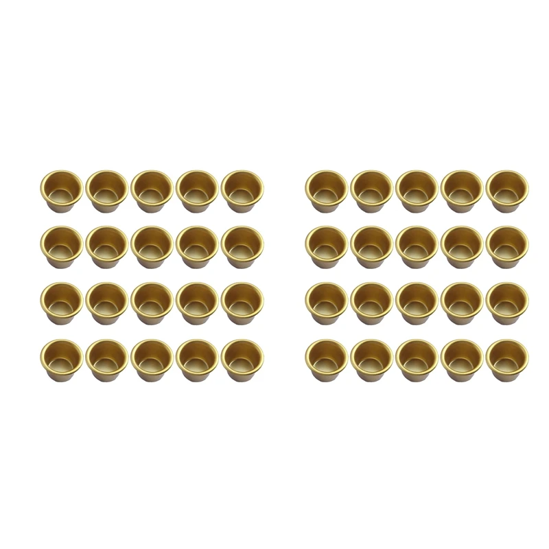 40 шт., металлические подсвечники для свечей 
40 шт., металлические подсвечники для свечей