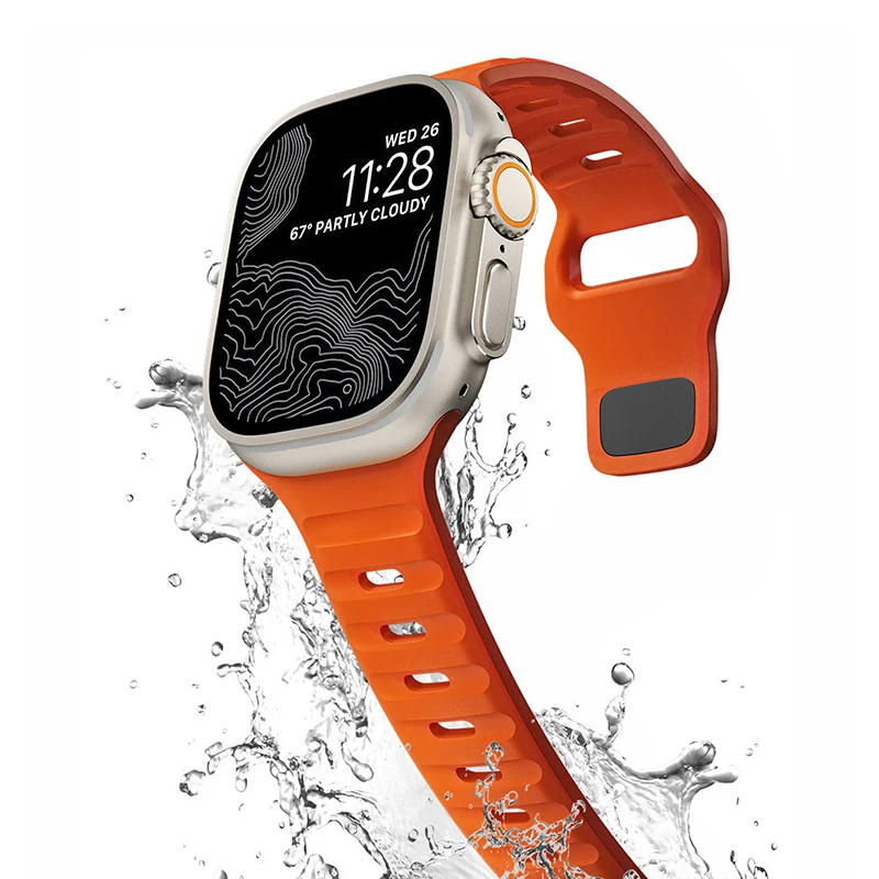 Мягкий силиконовый ремешок для Apple Watch Band Ultra 49 мм 44 мм 45 мм 42 мм 41 мм 42 мм 38 мм, спортивный ремешок для часов iwatch Serise 8 7 6 5, браслет
Мягкий силиконовый ремешок для Apple Watch Band Ultra 49 мм 44 мм 45 мм 42 мм 41 мм 42 мм 38 мм, спортивный ремешок для часов iwatch Serise 8 7 6 5, браслет