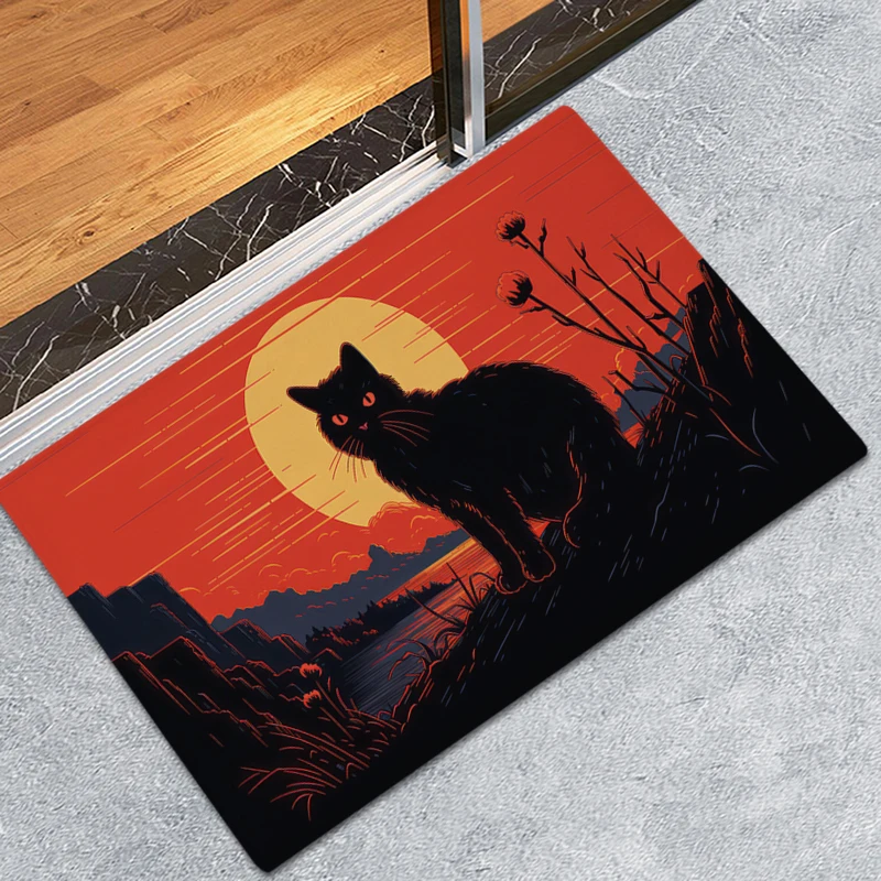 Cute Cartoon Animals Illustration Printed Kitchen Rugs Flannel Living Room Entrance Floor Mats Children's Room Bedroom Carpets
Cute Cartoon Animals Illustration Printed Kitchen Rugs Flannel Living Room Entrance Floor Mats Children's Room Bedroom Carpets