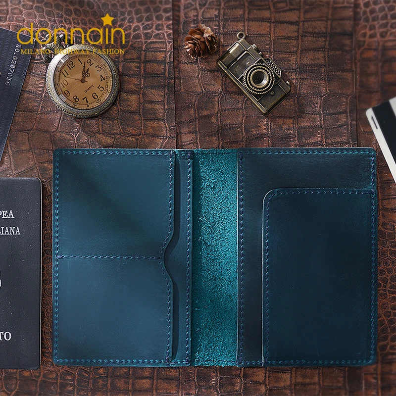 DONNAIN 2022 Vintage Business Genuine Leather Passport Cover Holder Multi-Function ID Card Case Passport Holder Travel Wallet fo
DONNAIN 2022 Vintage Business Genuine Leather Passport Cover Holder Multi-Function ID Card Case Passport Holder Travel Wallet fo