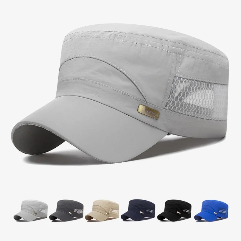 YQ 2023 New Summer Men's and Women's Sunshade Korean Outdoor Breathable Mesh Hat Sun Protection Thin Adjustable Flat Top Hat
YQ 2023 New Summer Men's and Women's Sunshade Korean Outdoor Breathable Mesh Hat Sun Protection Thin Adjustable Flat Top Hat