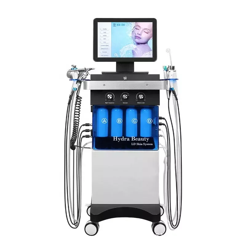 Multifunctional 14 in 1 black head removal diamond peeling microdermabrasion hydro facial machine
Multifunctional 14 in 1 black head removal diamond peeling microdermabrasion hydro facial machine
