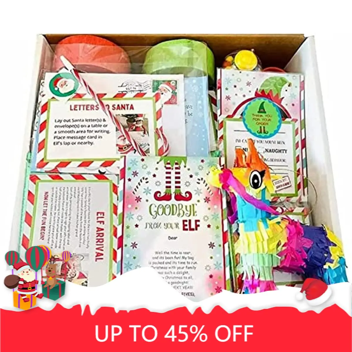 2022 Elf Kit 24 Days of Christmas, Elf Activities Christmas Activities, Best Christmas Countdown Gift for Boys Girls Kids Teens
2022 Elf Kit 24 Days of Christmas, Elf Activities Christmas Activities, Best Christmas Countdown Gift for Boys Girls Kids Teens
