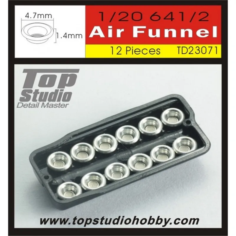 Top Studio TD23071 1/20 641/2 воздушная воронка, подробная модель автомобиля, модификации для сборки модели
Top Studio TD23071 1/20 641/2 воздушная воронка, подробная модель автомобиля, модификации для сборки модели