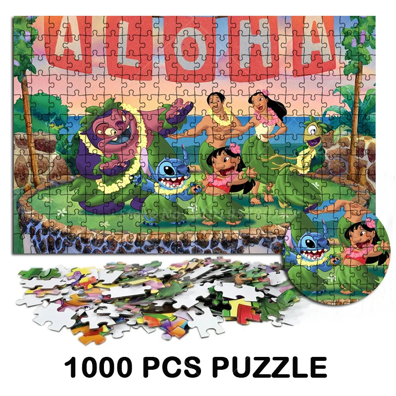 1000 Pieces Lilo & Stitch Wooden Puzzle Disney Cartoon Jigsaw Puzzles Disney Anime Puzzles Decompressing Toys Hobbies Gift
1000 Pieces Lilo & Stitch Wooden Puzzle Disney Cartoon Jigsaw Puzzles Disney Anime Puzzles Decompressing Toys Hobbies Gift