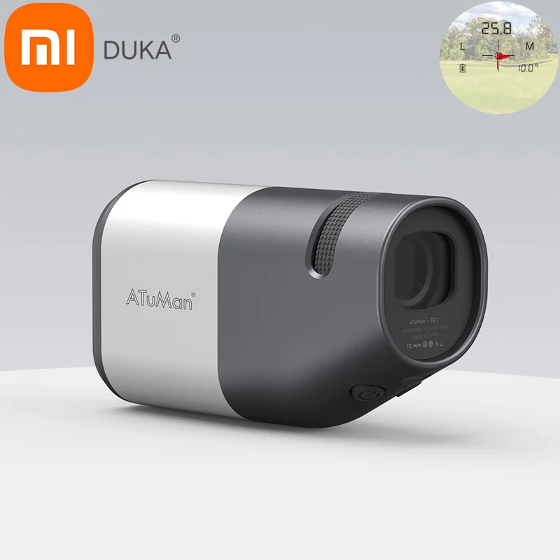 

Новинка, дальномер Xiaomi Duka TR1 с ЖК-экраном, дальномер для туризма, лазерный дальномер 1000 м для гольфа и спорта,