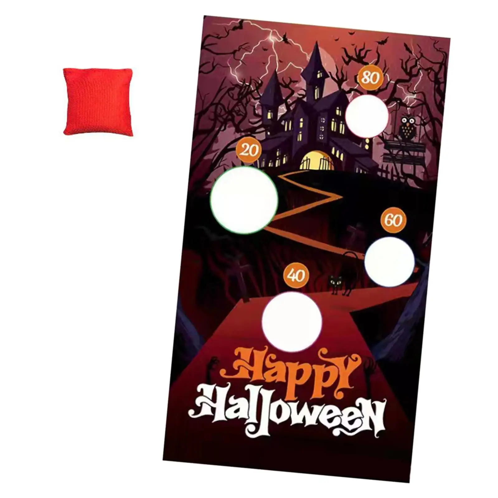 Halloween Toss Game Toss Games Banner Set Party Games Toys for Summer Beach 
Halloween Toss Game Toss Games Banner Set Party Games Toys for Summer Beach