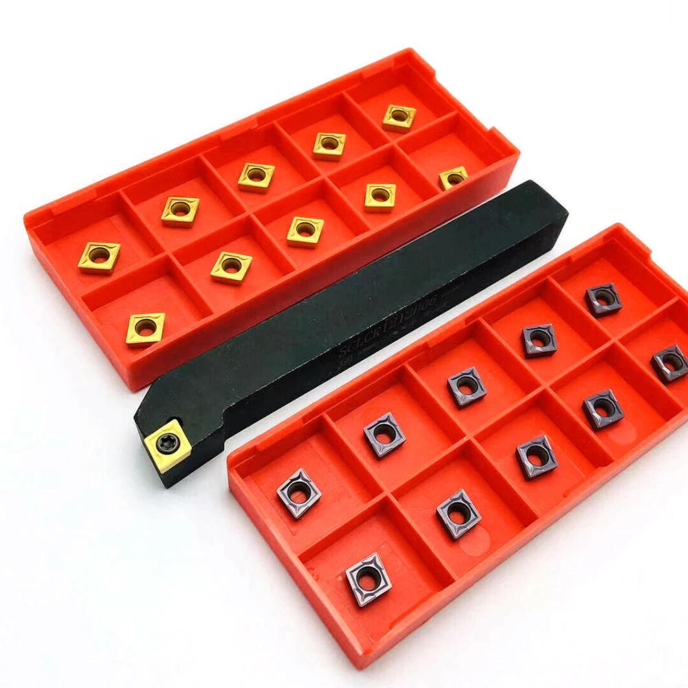CCMT060204 Insert SCLCR 1010H06 Lathe Turn Holder Kit 82mm Wrench Length T8 Carbide 100 X 10 X 10 Mm Turning External Tool
CCMT060204 Insert SCLCR 1010H06 Lathe Turn Holder Kit 82mm Wrench Length T8 Carbide 100 X 10 X 10 Mm Turning External Tool