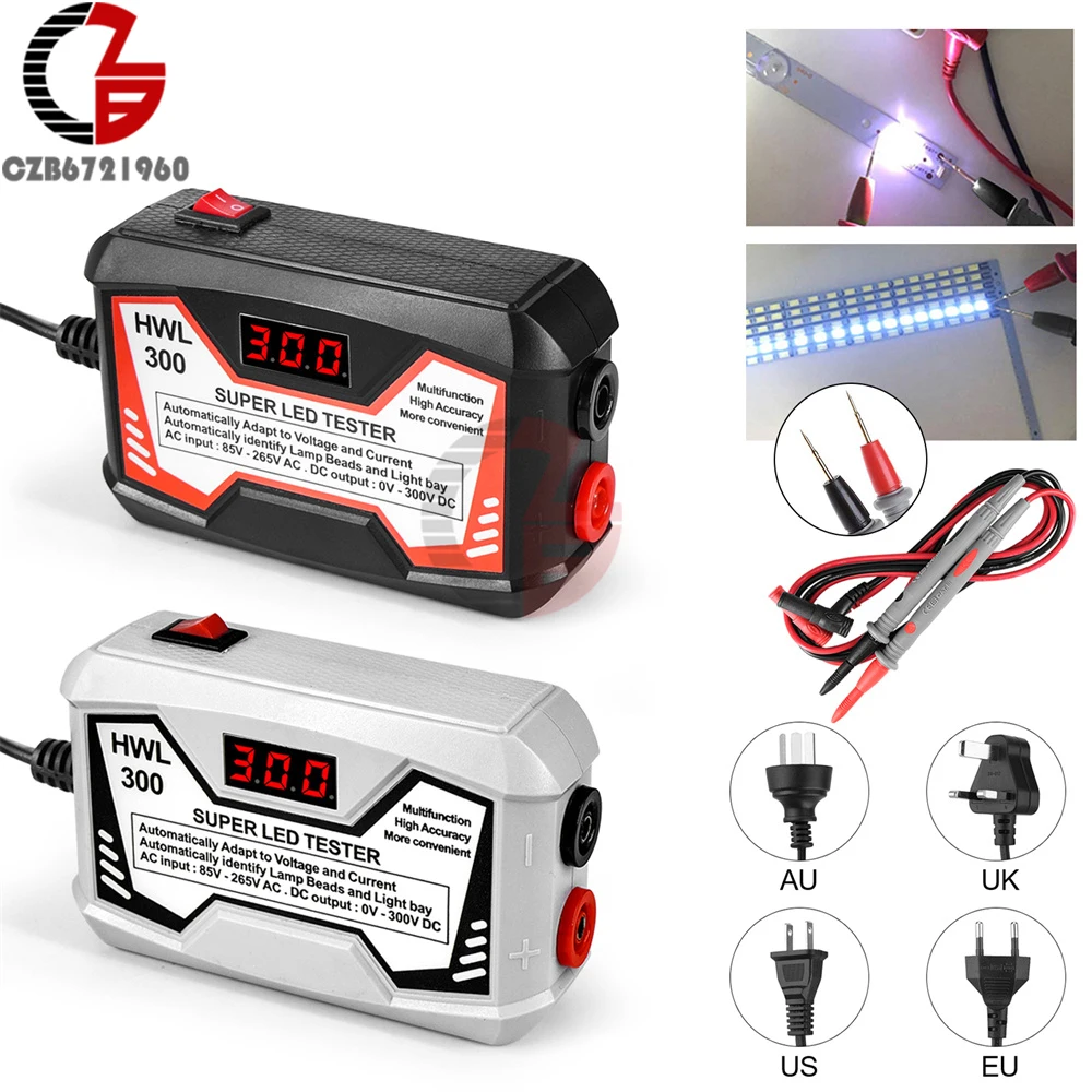 New LED Tester 0-300V Output 18W LED TV Backlight Tester Multipurpose LED Strips Beads Test Tool Auto Measurement Instruments
New LED Tester 0-300V Output 18W LED TV Backlight Tester Multipurpose LED Strips Beads Test Tool Auto Measurement Instruments