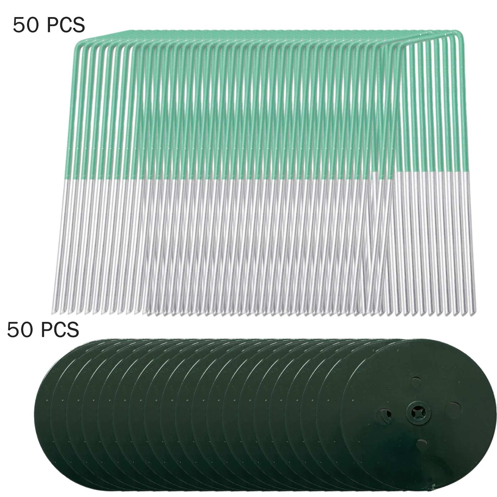 50pcs Rrigation Pipe Heavy Duty Garden Stakes Waterproof Yard Mulch Cloth Staples Nets Fixing Galvanized Steel Weed U Shape
50pcs Rrigation Pipe Heavy Duty Garden Stakes Waterproof Yard Mulch Cloth Staples Nets Fixing Galvanized Steel Weed U Shape