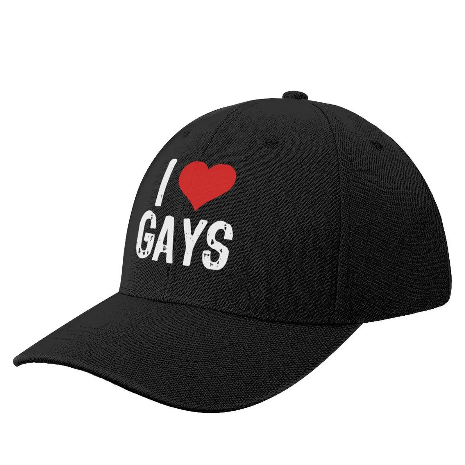 Бейсбольная кепка I Love Gays рыбацкая шляпа для гольфа на заказ бейсбольная с