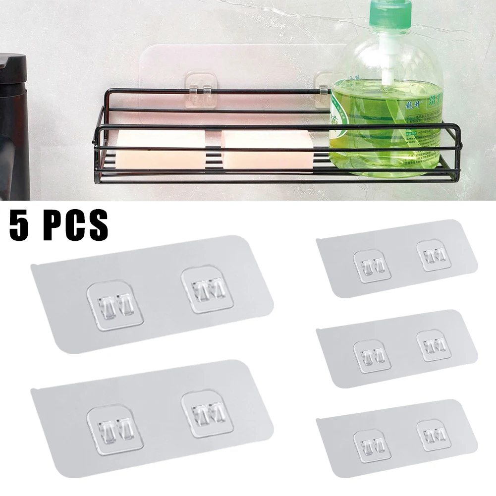 Hanger Rack Hook Shelf Sticker Rack Strong Holder Wall Mounted Waterproof 5 Pcs ABS/PVC Hanging Sticking Screw
Hanger Rack Hook Shelf Sticker Rack Strong Holder Wall Mounted Waterproof 5 Pcs ABS/PVC Hanging Sticking Screw