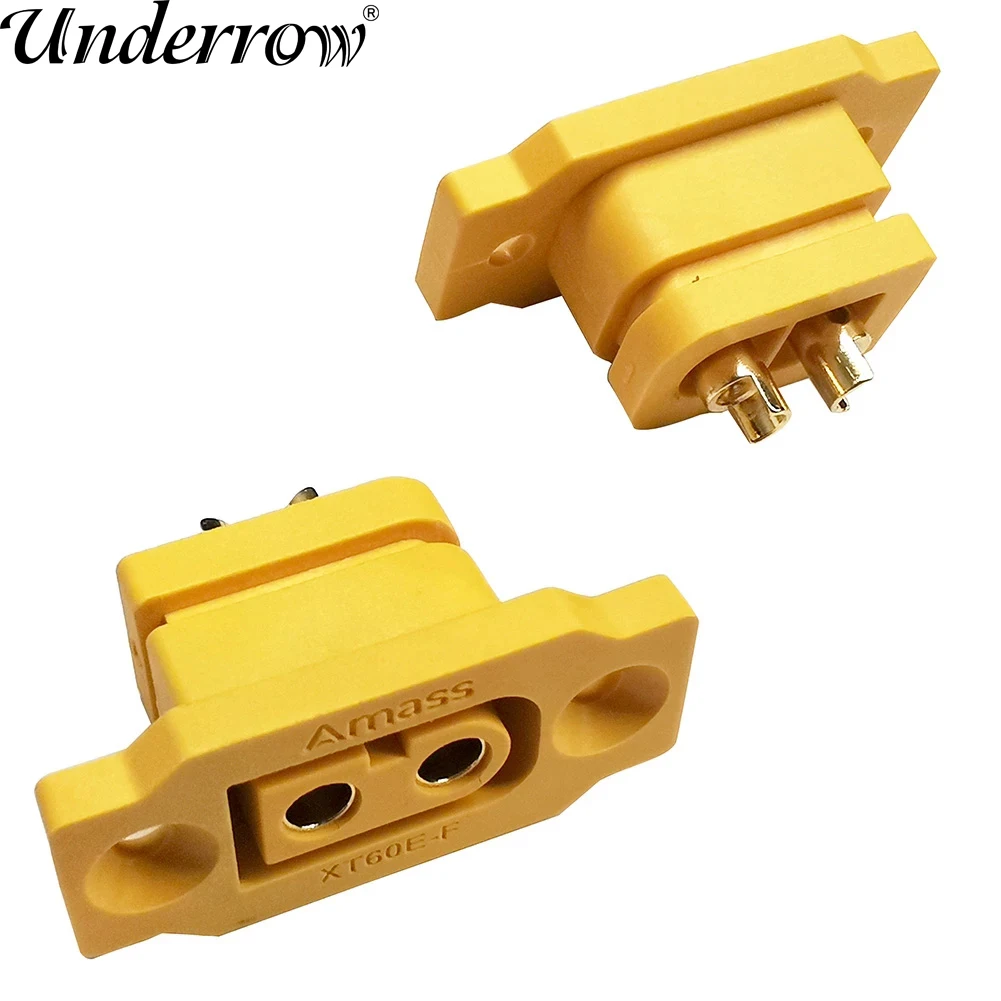 5pcs Amass XT60E-F Female Plug Large Current Gold/Brass Ni Plated Connector Power Battery Connecting Adapter for DIY RC Model
5pcs Amass XT60E-F Female Plug Large Current Gold/Brass Ni Plated Connector Power Battery Connecting Adapter for DIY RC Model